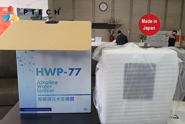 Lắp đặt máy điện giải tạo nước ion kiềm FUJIIRYOKI HWP-55